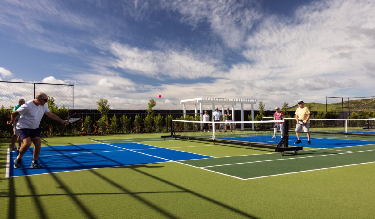 Pickleball comes to Pacific Lakes Village